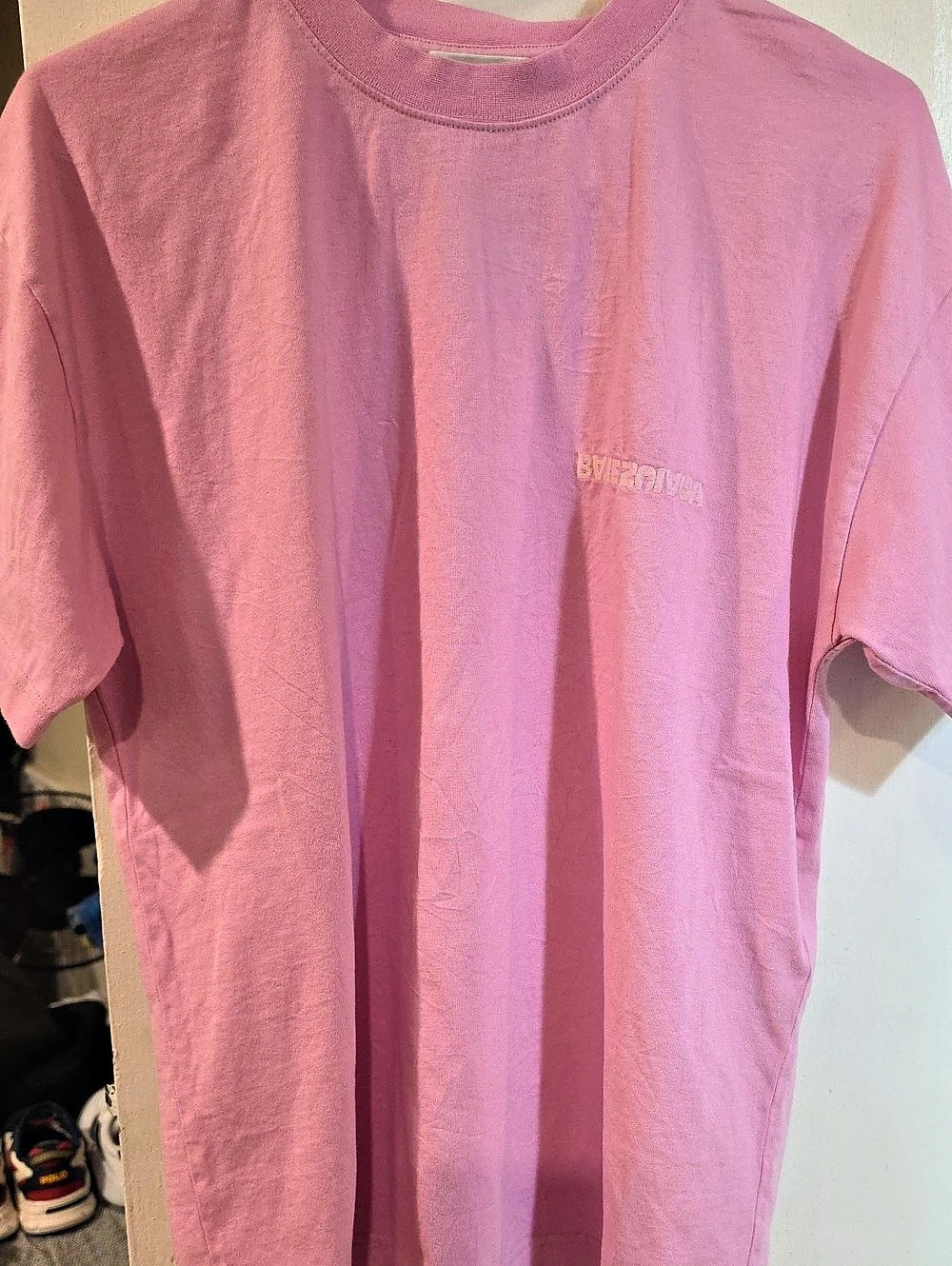 Supreme Pink Short Sleeve Tee NWT